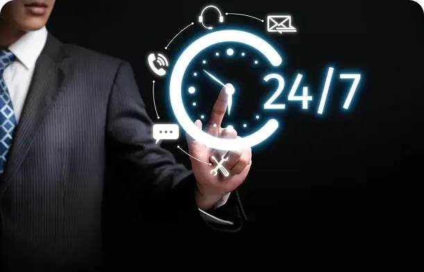24/7 Availability