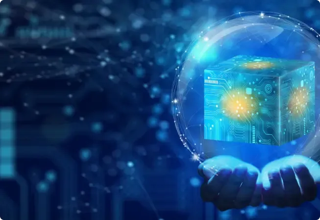 We Innovate with AI & Blockchain